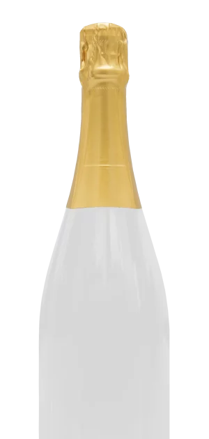 Gouden capsule van fles bedrukken voor cava, prosecco en champagne